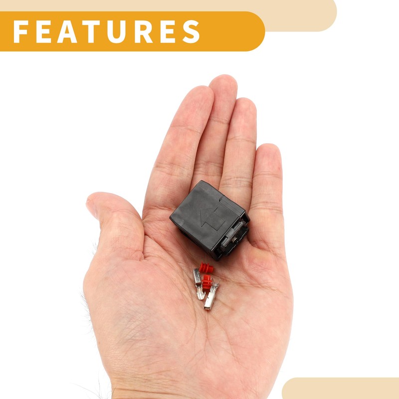 Partuto 2 Pin Diesel Injector Plug - Car Female Wire