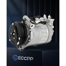 ECCPP A/C Compressor with Clutch 2012-2016 Fit for Volvo S60 2.5L 2012-2015 Fit for Volvo S80 3.0L AC Compressor