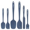 NileHome Silicone Spatula Set, 6 Packs Food Grade Kitchen Utensils