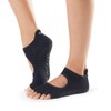 TOESOX Half-Toe 21SS Yoga Wear, Genuine Japanese Product, Black, S