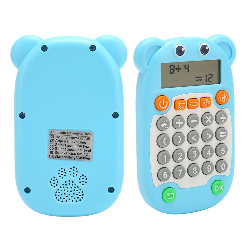 Arithmetic Exercise Toy Digital Display Voice Prompt 27 Keys USB