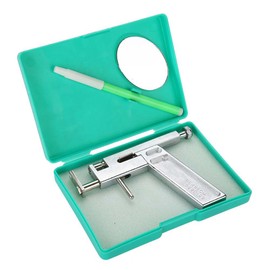 Stainless Steel Ear Piercing Gun Tool with Marker Pen Mirror