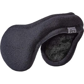 180s Women's Ear Warmer Adjustable Behind The Head Ultra Soft Faux fur Plush Fleece Ear Muff