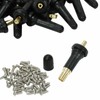 50Pcs TPMS 20008 Rubber Snap-in Valve Stems Tire Valve Stem