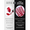 Ohora Tiras de uñas de gel semi curadas | Rojo,