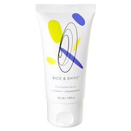 RICE & SHINE | Exfoliante Facial con Aceite de Germen de Arroz | 100% Natural - 60% más de Vitamina E que el Aceite de Argán | Limpieza Profunda y Suavidad en la Piel