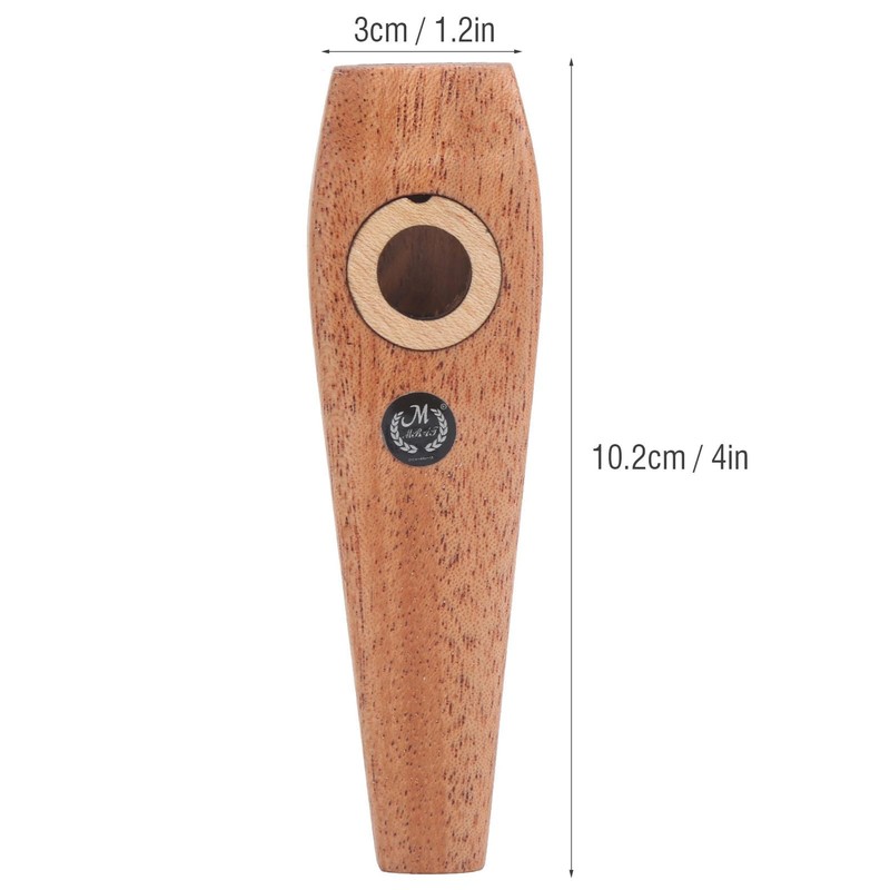 Wood Kazoo Smooth Kazoo Musical Instrument Portable Kazoo Toy Party