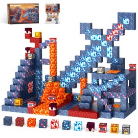 Magnetic Blocks 100 PCS Construction Toys Toddler Toys STEM Magnetic Tiles Building Toys for 3-8 Year Old Boys & Girls, Creative Kids Games Kids Toys