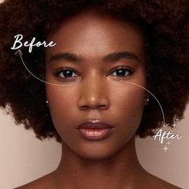 Palladio Iluminador para Ojeras - Corrector con Cafeína y Vitamina E, Golden Tan