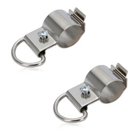 AUMEL Pack of 2 Shoulder Strap Brush Cutter Shaft Clamp for EGO 56 V Edge Trimmer Leaf Blower Trimmer Chainsaws Brush Cutter Clamp for Stihl/Echo/Husqvarna/Dewalt