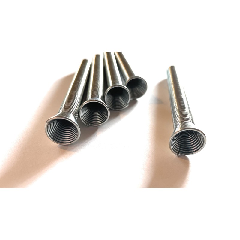 Pack of 5 Spiral Springs, Line Guide, Steel Spring 100