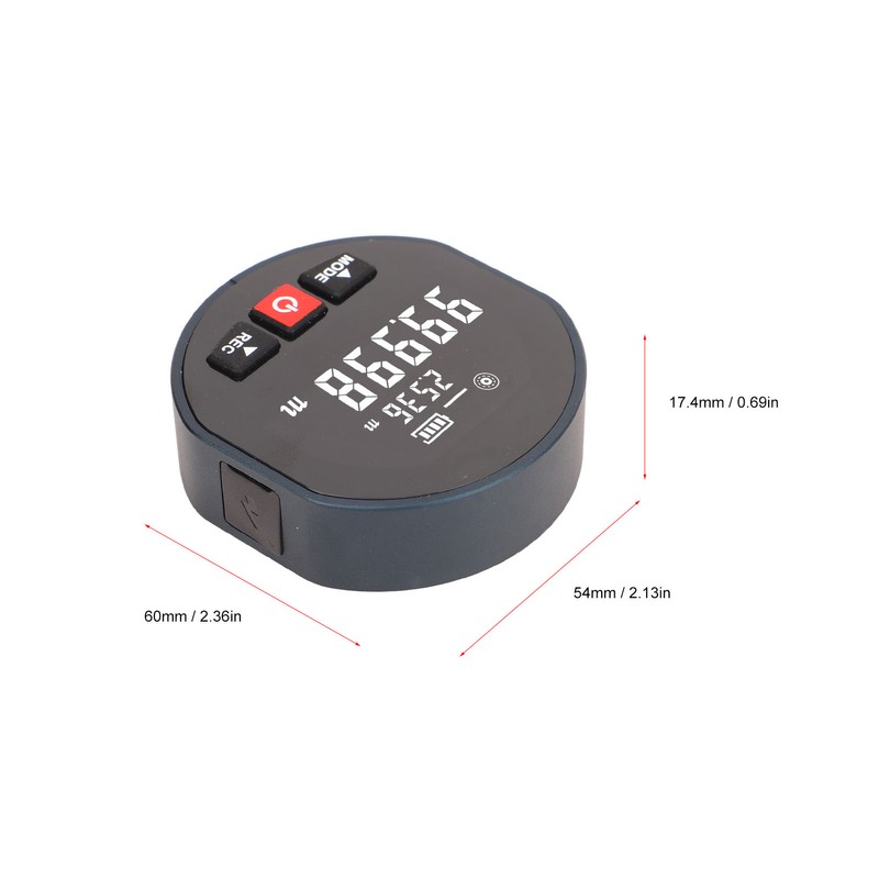 Handheld Roller Distance Meter High Accuracy Electronic Rangefinder Distance Measuring