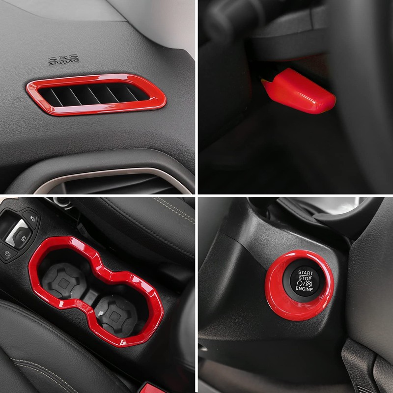 CheroCar 31 PCS Full Set Interior Decoration Trim Kit for