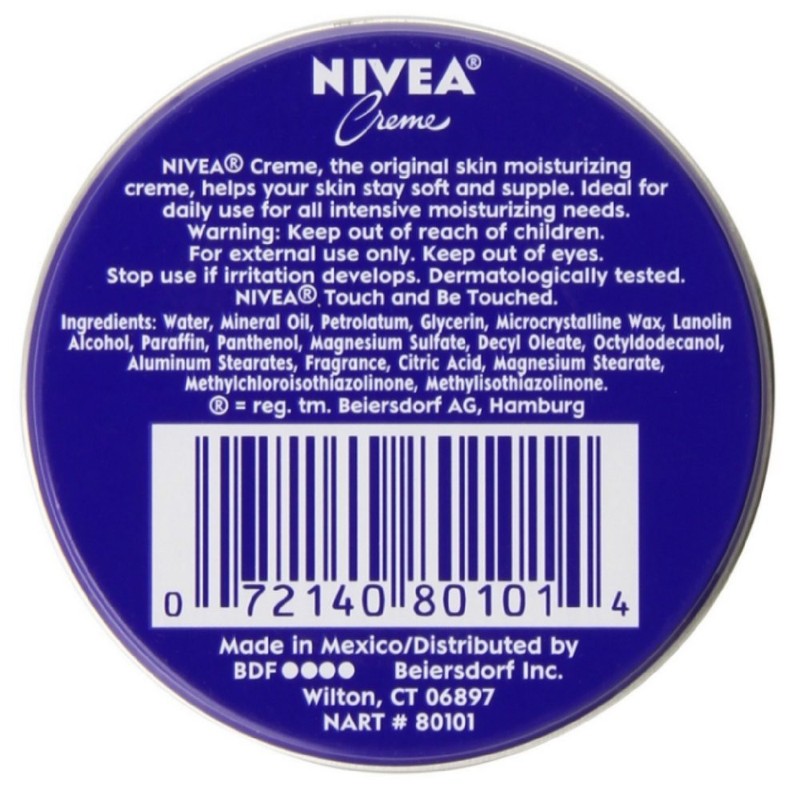 NIVEA Skin Creme 1 oz (Pack of 2)
