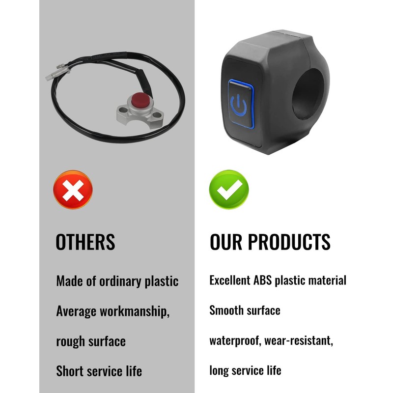 Headlight Kill Switch Fit for Sur Ron Segway X160 X260