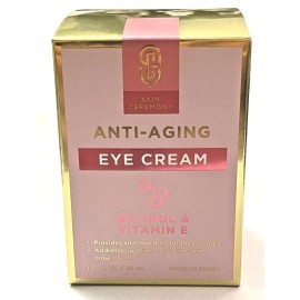 SKIN CEREMONY ANTI-AGING EYE CREAM RETINOL& VITAMIN E 1FLOZ KOREAN BEAUTY