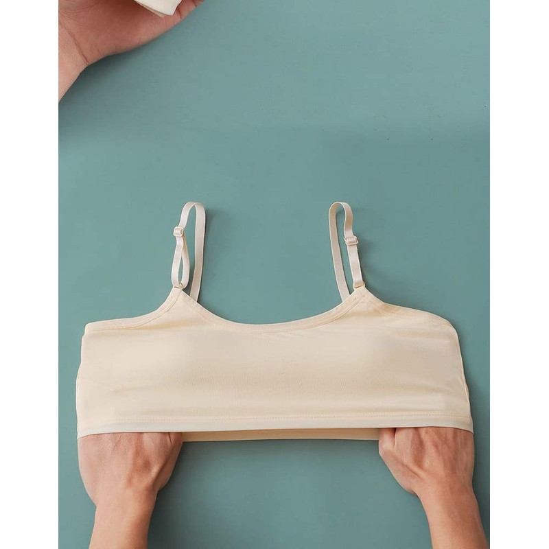 Herepai - brasier de entrenamiento sin costuras de algodón sin