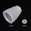 sourcing map 2 Pcs Rubber Drill Dust Cover Collector, for