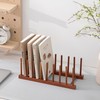 HBlife Teak Dish Plate Bowl Cup Book Pot Lid Cutting