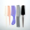 5-Piece Hair Brush & Comb Set Round Brush 5ea