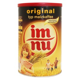 Pack of 2 in no time original, malt coffee, caffeine-free and low calorie, 2 x 200 g, instant coffee, instant powder, coffee, coffee powder, children's coffee