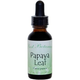 Best Botanicals Papaya Leaf Extract 1 oz.