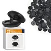 GOOACC 25Sets Universal Seat Belt Button Buckle Clip Stop Prevent