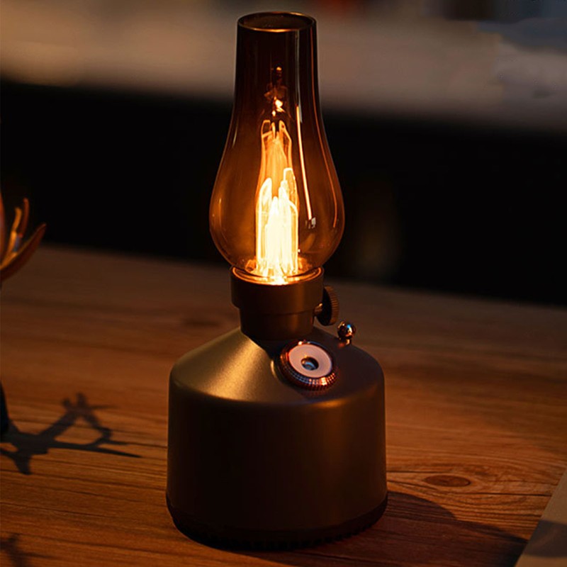 260ml Vintage Humidifier USB Rechargeable Aromatherapy Essential Oil Diffuser with