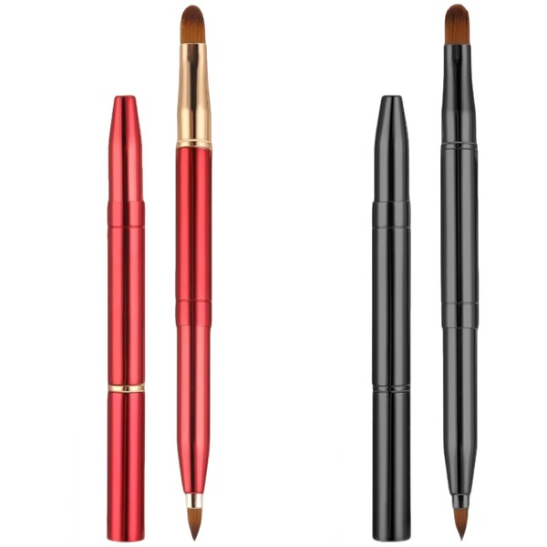 Lip Brush for Lipstick - ShiningUU 2pcs Lip Brushes Set,