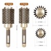 Sndyi Round Brush for Blow Drying, Medium Round Brush with