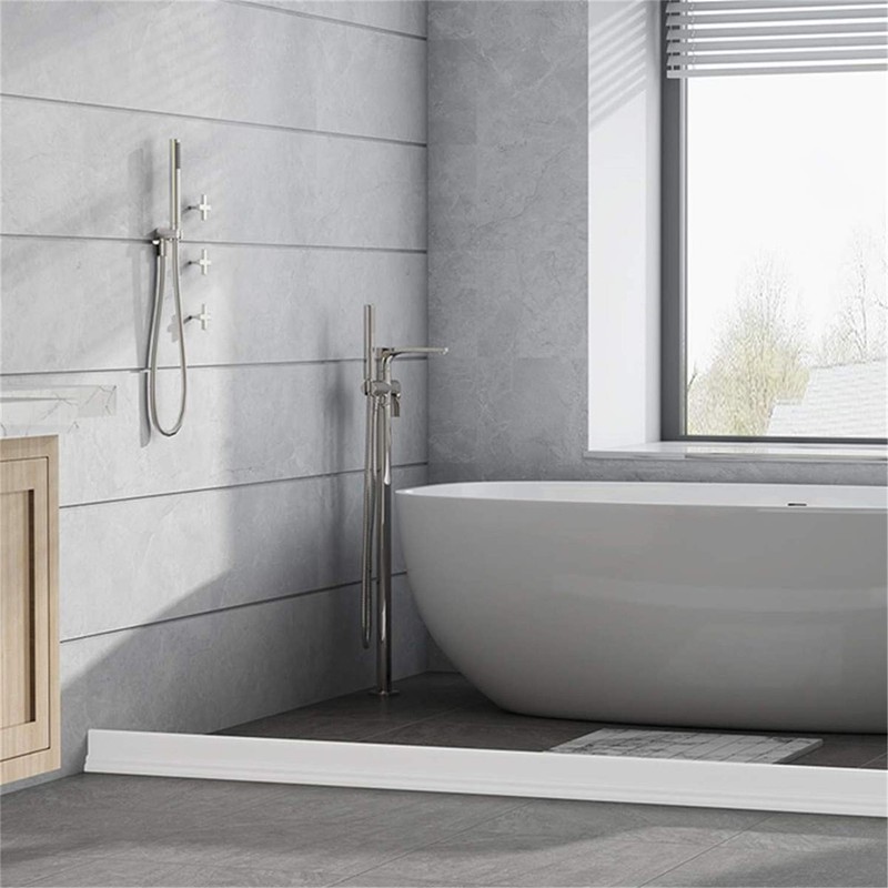 2021 Collapsible Threshold Water Dam -Bathroom Water Stopper Flood Silicone