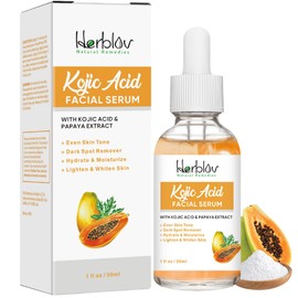 Kojic Acid Serum – Dark Spot Remover for Face & Body – Skin Brightening for Spots, Hyperpigmentation, Discoloration – Facial Oil Reduces Acne, Scars, & Evens Tone – Dark Spot Correcting Glow Serum