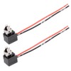 HUIQIAODS H1 H3 Socket Extension Wiring Harness Connector LED Headlight