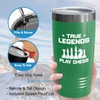 Chess Green Tumbler 20oz - legcnds play chess - Chess