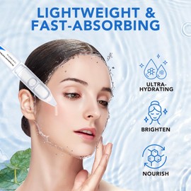 3% Hyaluronic Acid Serum - Restore, Hydrate, And Glow Effortlessly, Ultra-Hydrating Vials Tighten Skin, Enhance Elasticity & Boost Radiance for All Skin Types