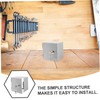 ABOOFAN Electrical Outlet Box with Lock Outdoor Plug Cover for