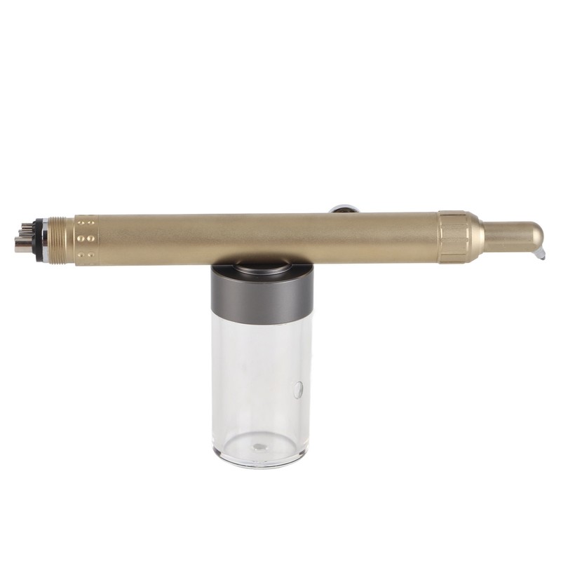 Dental Sandblasting Polisher Stainless Steel 360° Rotating Nozzle Dental Cleaning