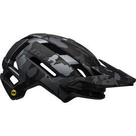 BELL Super Air MIPS Adult Mountain Bike Helmet - Matte/Gloss Black Camo (2021), Small (52-56 cm)