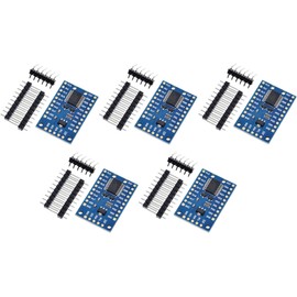 TECNOIOT 5 PCS 16 Bit IO Expander Module PCF8575 I2C to 16 IO Port Expansion Card