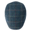 FEINION - Gorro plano de mezcla de lana para hombre,
