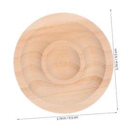 COHEALI 4pcs Wooden Jewelry Tray Bead Board for Diy Bracelet Making Bracelet Display Tray Measuring Board