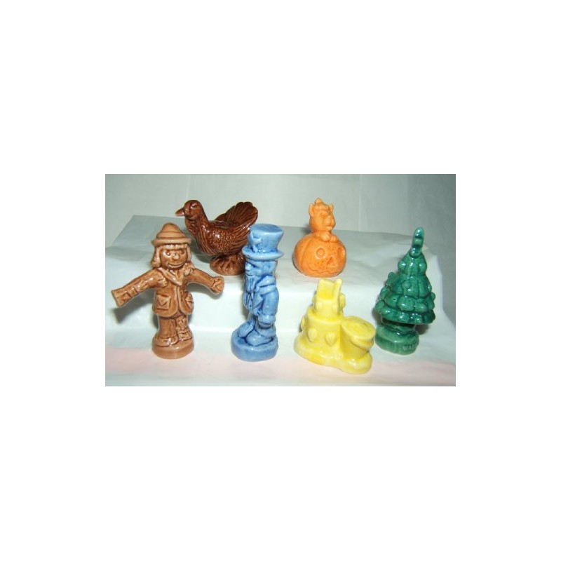 Wade/Red Rose Tea Calendar Series Complete Set - 12 Figurines