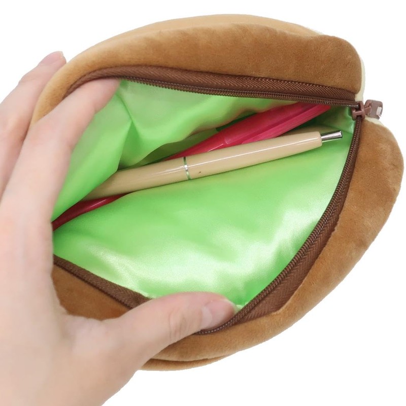 SK Japan Stationery Together 17003 Okamochi Mochi Pouch, Pudding, Twitter