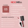 NEW WELL Matte Lip Gloss Liquid Lipstick 24 Hours Hold,