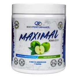Bodyperformance Aminoácidos Maximal Bcaa 360 G 30 Servicios Sabor Manzana verde