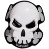 Oxford OX683 Skull Motorcycle Knee Sliders Black