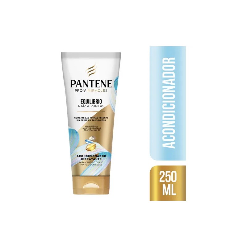 Acondicionador Pantene Equilibrio para Pelo Mixto 250 ml