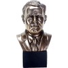YTC 9.25 Inch President Franklin D Roosevelt Bronze Colored Bust