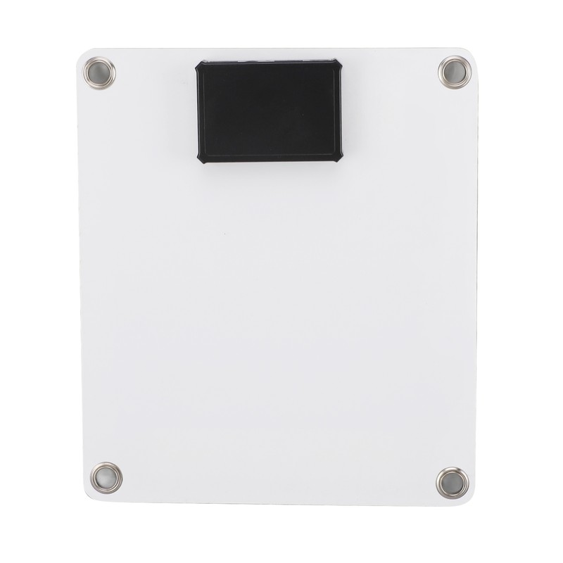 20W Solar Panel High Speed Airflow 5V Dual Exhaust Fan