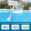 Dual Spray Pool Fountain, 10-20°F Cooler Water for Above/In-Ground Pools,